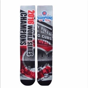 For Bare Feet MLB Chicago Cubs Champions Socks